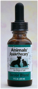 Order a Animals Apawthecary Senior Blend Online from Just for Pooches Dog Toys and Gifts