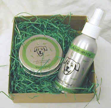 Order a Pet Aromatics Aromatherapy Gift Box Online from Just for Pooches Dog Toys and Gifts
