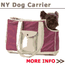 New Product - NY Dog Corduroy Carrier
